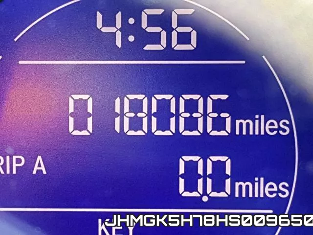 JHMGK5H78HS009650 фото 9