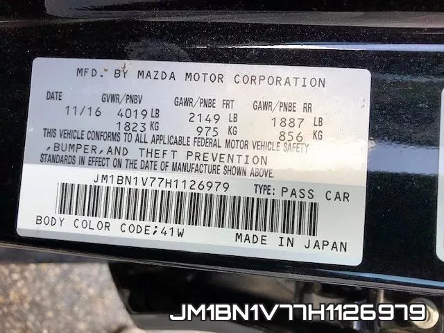 JM1BN1V77H1126979 фото 2