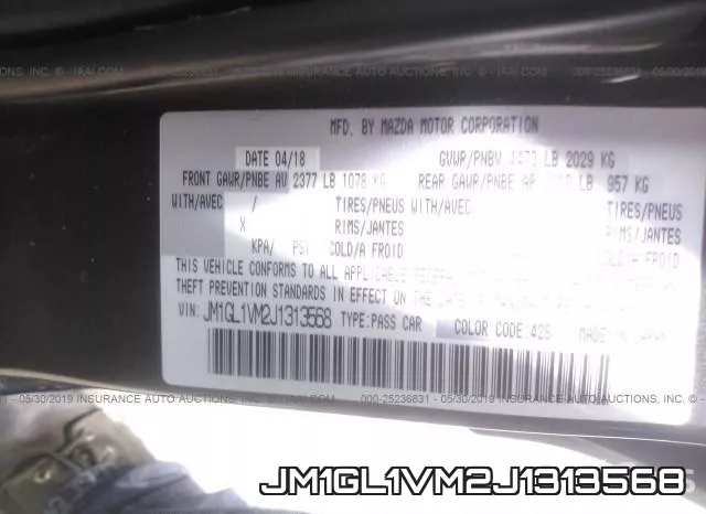 JM1GL1VM2J1313568 фото 10