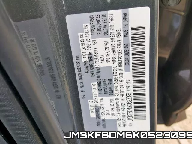 JM3KFBDM6K0523095 фото 2