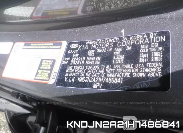 KNDJN2A21H7486841 фото 10