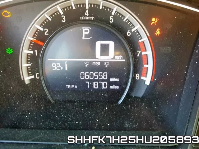 SHHFK7H25HU205893 фото 9
