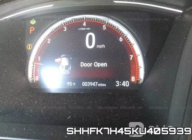 SHHFK7H45KU405939 фото 8