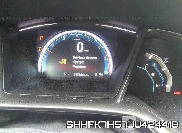 SHHFK7H57JU424418 фото 8