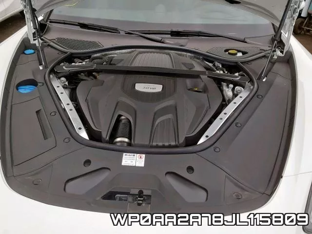 WP0AA2A78JL115809 фото 8