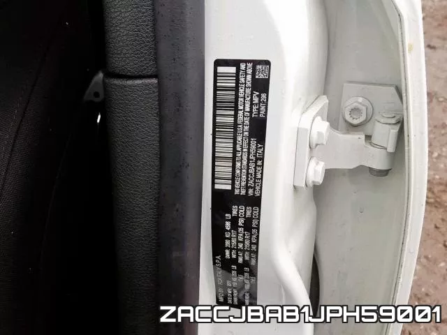 ZACCJBAB1JPH59001 фото 2