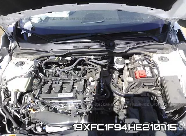 19XFC1F94HE210715 фото 2