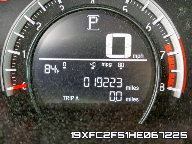 19XFC2F51HE067225 фото 9