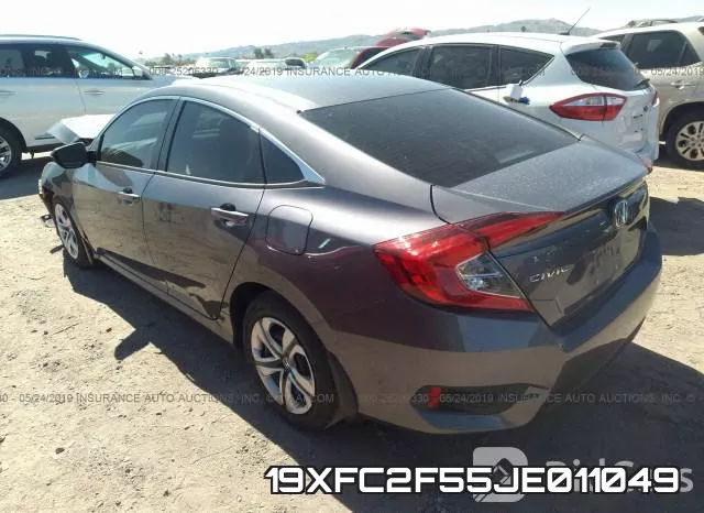 19XFC2F55JE011049 фото 4