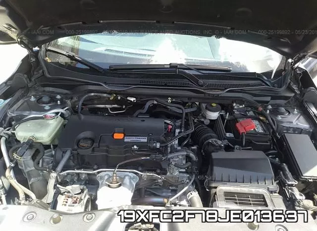19XFC2F78JE013637 фото 2