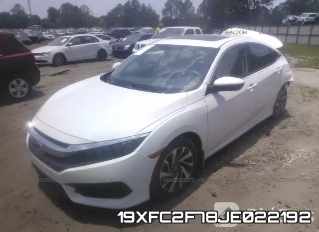 19XFC2F78JE022192 фото 3