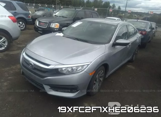 19XFC2F7XHE206236 фото 3