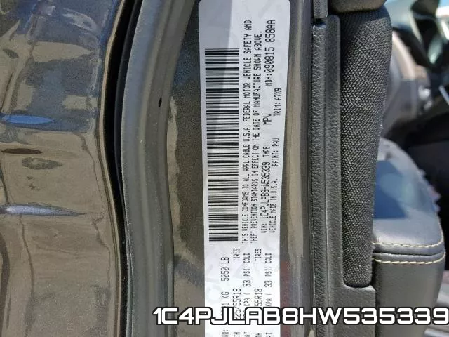 1C4PJLAB8HW535339 фото 2