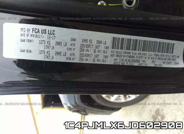 1C4PJMLX6JD602908 фото 10