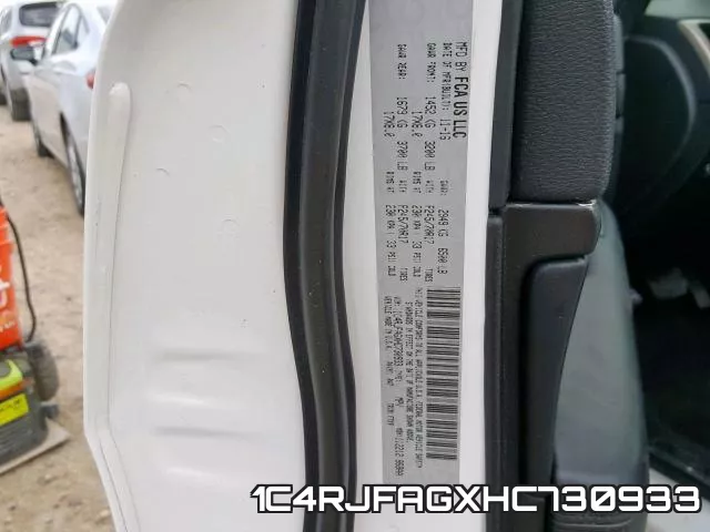 1C4RJFAGXHC730933 фото 2