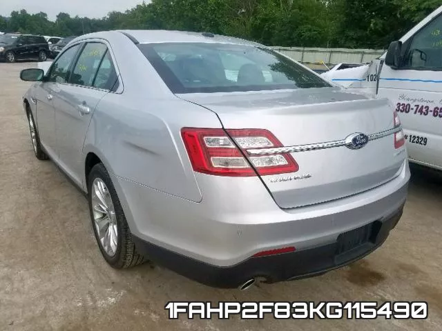1FAHP2F83KG115490 фото 4