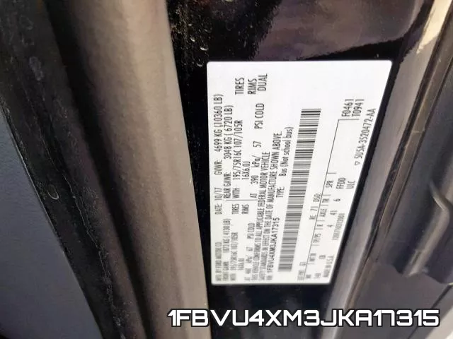1FBVU4XM3JKA17315 фото 2