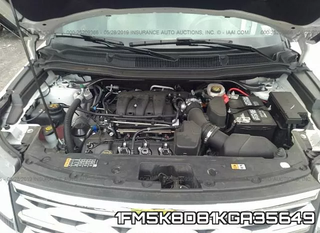 1FM5K8D81KGA35649 фото 2