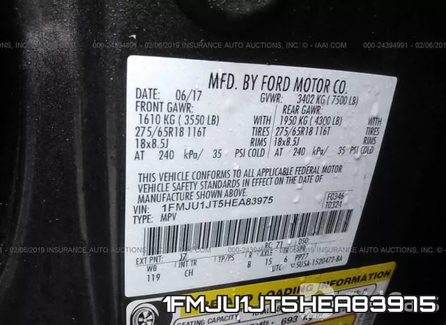 1FMJU1JT5HEA83975 фото 10
