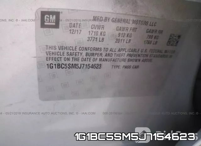 1G1BC5SM5J7154623 фото 10