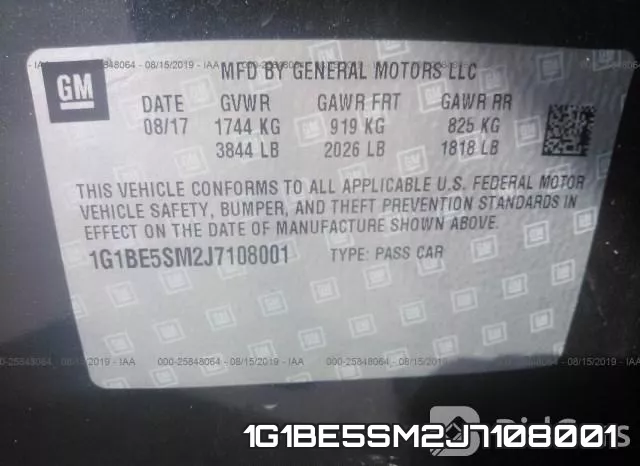 1G1BE5SM2J7108001 фото 10