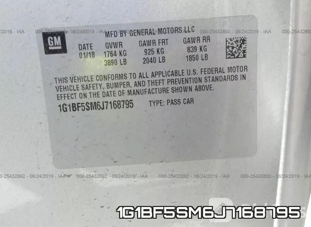 1G1BF5SM6J7168795 фото 10