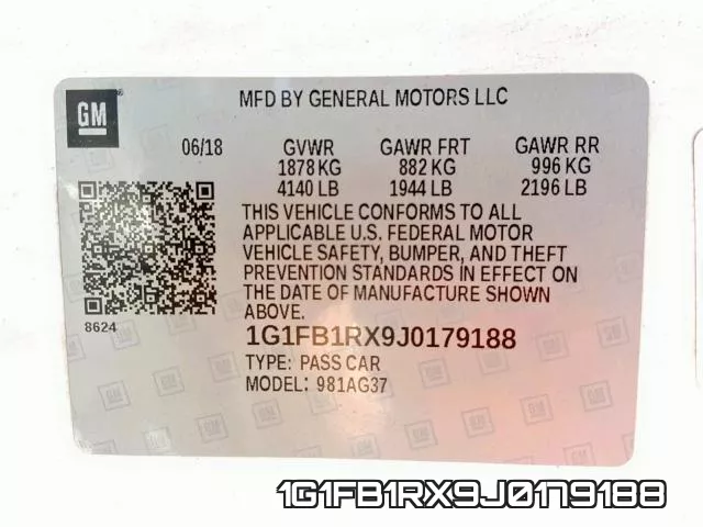 1G1FB1RX9J0179188 фото 2