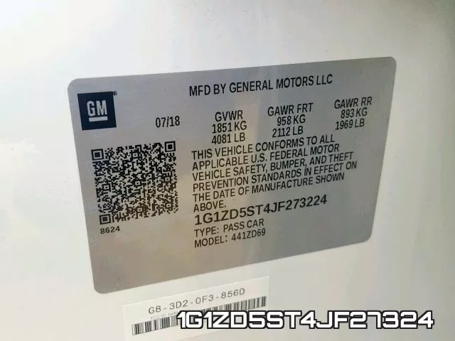 1G1ZD5ST4JF27324 фото 2