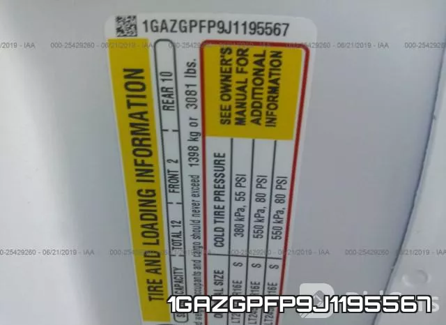 1GAZGPFP9J1195567 фото 10
