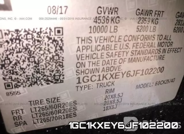 1GC1KXEY6JF102200 фото 10