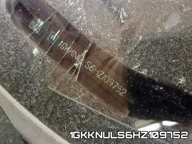 1GKKNULS6HZ109752 фото 2