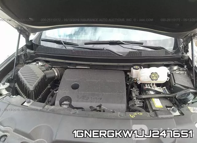 1GNERGKW1JJ247651 фото 2