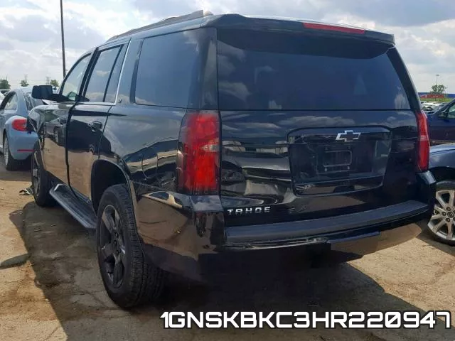1GNSKBKC3HR220947 фото 4