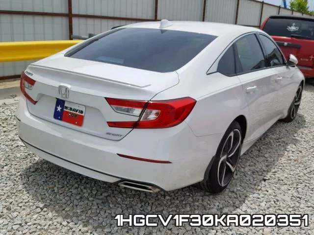 1HGCV1F30KA020351 фото 5