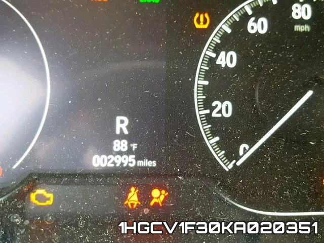 1HGCV1F30KA020351 фото 9