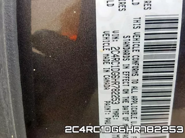 2C4RC1DG6HR782253 фото 2