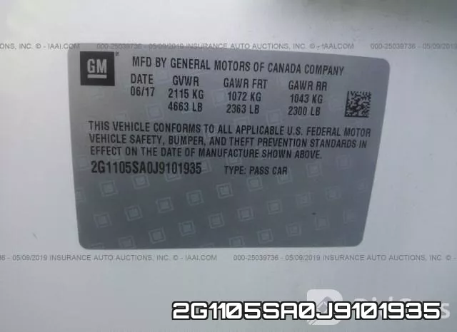 2G1105SA0J9101935 фото 10