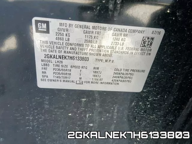 2GKALNEK7H6133803 фото 2