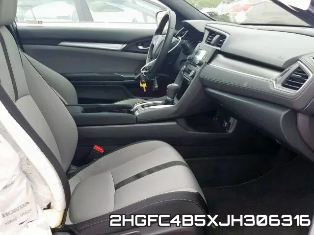 2HGFC4B5XJH306316 фото 6