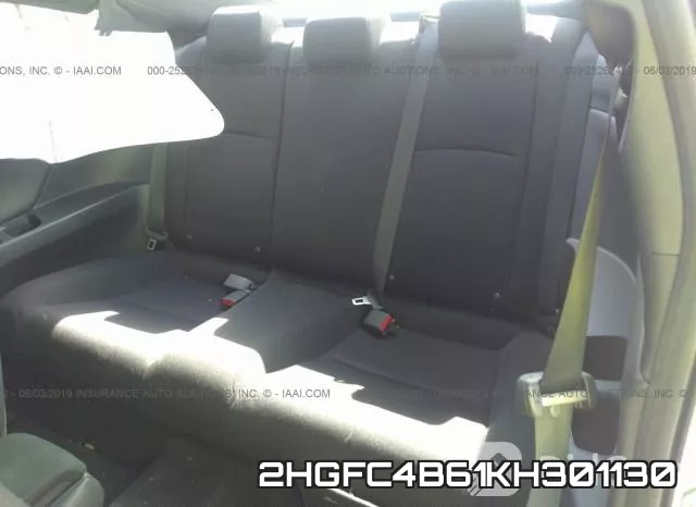2HGFC4B61KH301130 фото 9