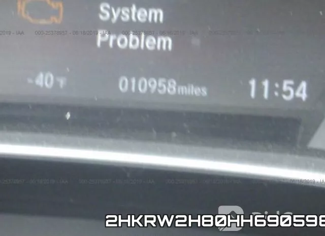 2HKRW2H80HH690598 фото 8