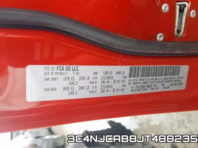 3C4NJCAB8JT488235 фото 2