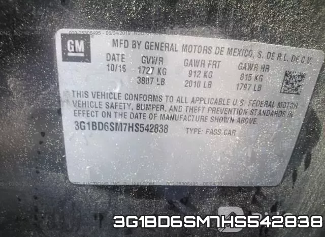 3G1BD6SM7HS542838 фото 10
