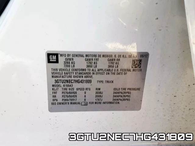 3GTU2NEC7HG431809 фото 2