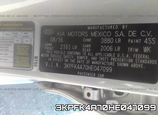 3KPFK4A70HE047099 фото 10
