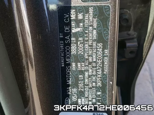 3KPFK4A72HE006456 фото 2