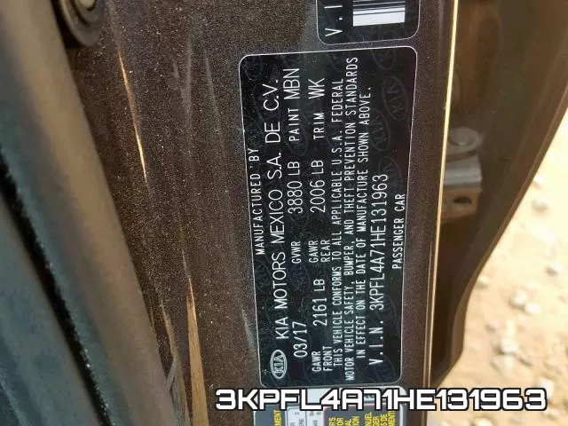 3KPFL4A71HE131963 фото 2