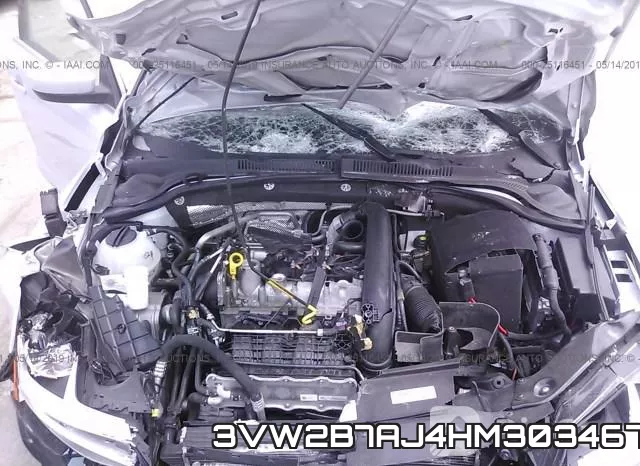 3VW2B7AJ4HM303467 фото 2