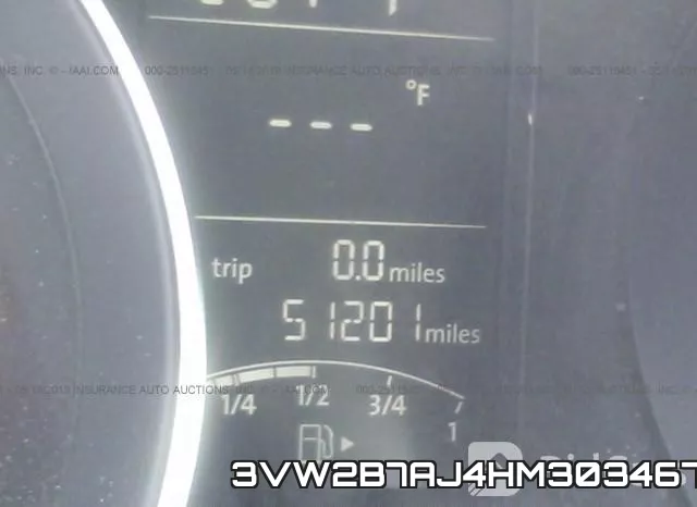 3VW2B7AJ4HM303467 фото 8