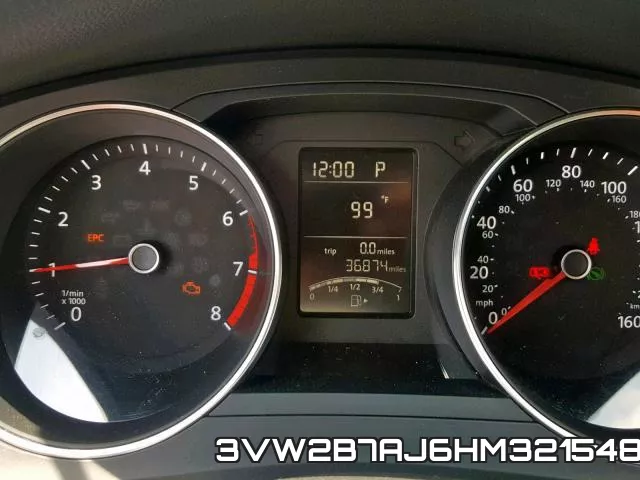 3VW2B7AJ6HM321548 фото 9